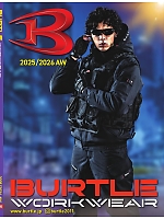 【表紙】2025-26 年間物「BURTLE（バートル）」の最新カタログ