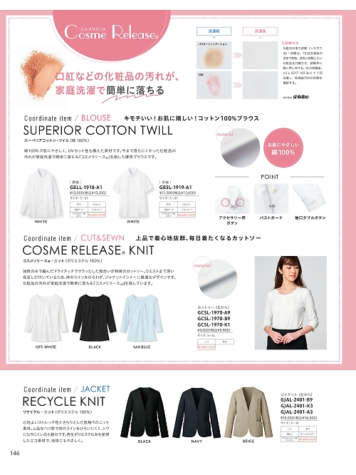 GBSL1919 半袖ブラウスのカタログページにジャンプします