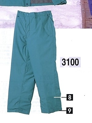 NAKATUKA CALJAC,3100,防水防寒ズボン(廃番)の写真です