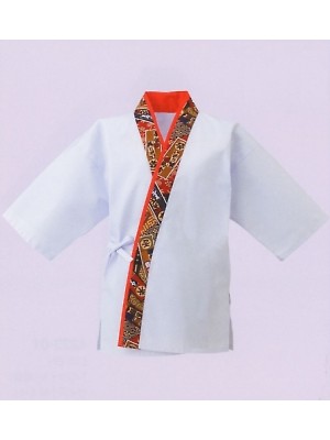 東宝白衣 甚平 祭り用品,4222-13,六歌仙衿白甚平の写真は2024最新カタログ8ページに掲載されています。