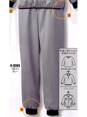 山田辰 DICKIES WORK　AUTO-BI THEMAN,6-9365,ウィンドストッパー下(セット)の写真は2021-22最新カタログ138ページに掲載されています。