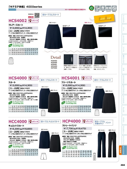 HCS4000 スカートのカタログページにジャンプします