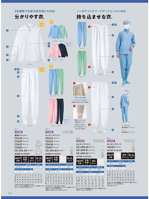 サーヴォ SerVo [サンペックス],CD698,男女兼用ホッピングパンツの写真は2025最新カタログ66ページに掲載されています。