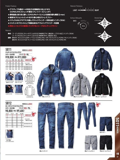 5011 ジャケットのカタログページにジャンプします