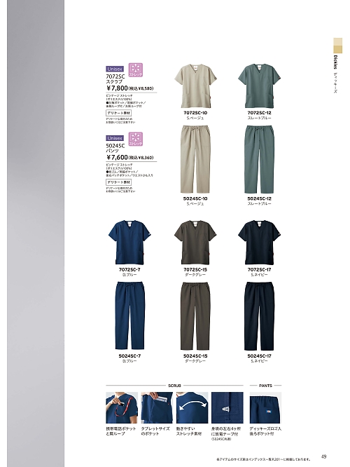 7072SC スクラブのカタログページにジャンプします
