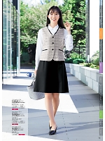 FS45908 ベルトレスAラインスカート