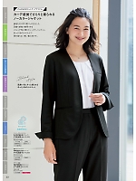 FJ15752 ニットノーカラージャケット