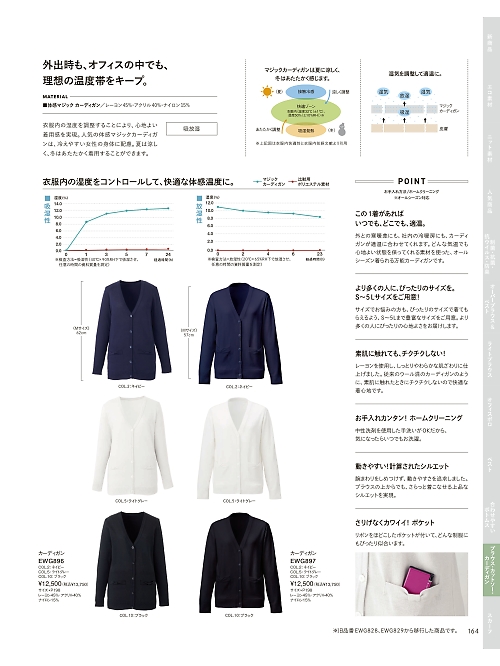 EWG896 カーディガンのカタログページにジャンプします