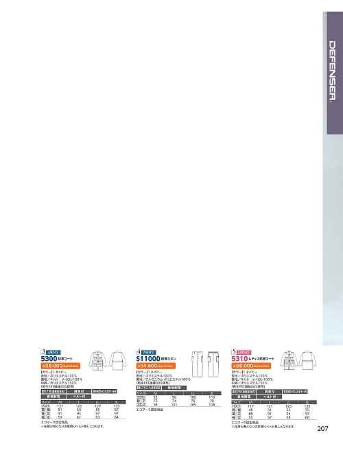 5310-M-LL レディス防寒コートのカタログページにジャンプします