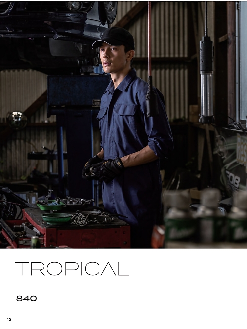 840 長袖メッシュツナギのカタログページにジャンプします