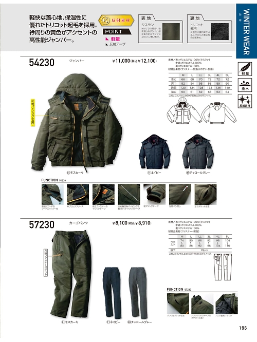 54371 軽防寒ジャケットのカタログページにジャンプします