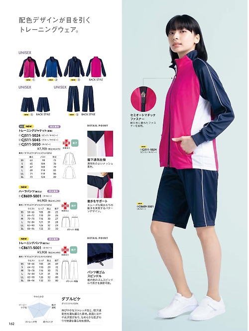 CB609-5001 ハーフパンツのカタログページにジャンプします