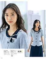 S50672 オーバーブラウス(ブルー)