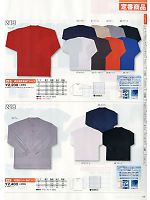 228 吸汗速乾ヘンリー長袖Tシャツのカタログページ(snmb2014s011)