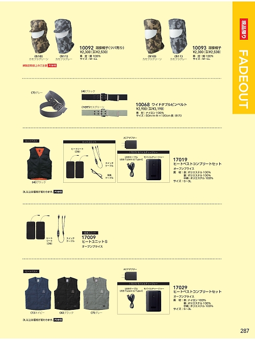 ＳＯＷＡ(桑和),10092,溶接帽(ツバ有)の写真は2024-25最新カタログ287ページに掲載されています。