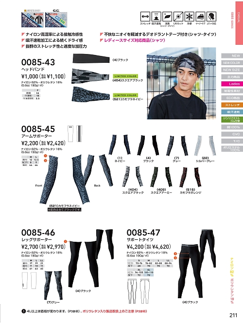 0085-45 アームサポーターのカタログページにジャンプします