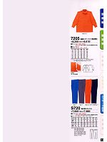 S720 男子夏スラックスのカタログページ(tcbs2008n012)