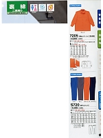 7205 長袖カッターシャツのカタログページ(tcbs2016n014)