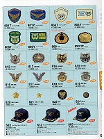 822 女子帽章のカタログページ(tcbs2016n052)