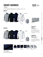 5949-614 長袖ポロシャツ