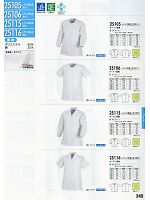 25115 長袖上衣(衿付)のカタログページ(xebc2011w243)