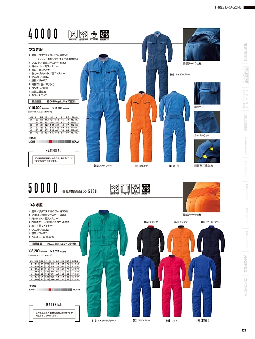 50000 ツヅキ服のカタログページにジャンプします