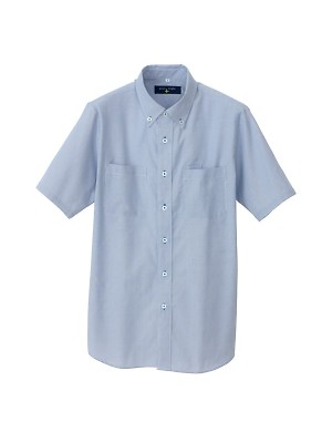 ユニフォーム49 AZ50402 半袖BDシャツ(コードレーン)