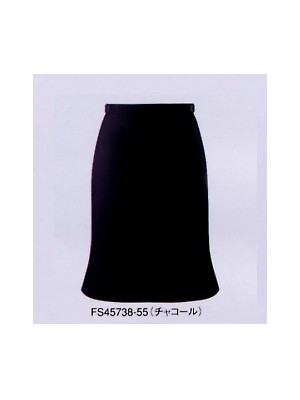 ユニフォーム2 FS45738 アジャスター付マーメードスカート