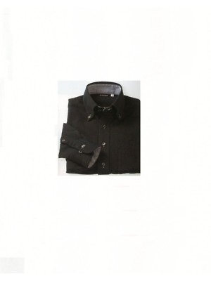 ユニフォーム87 ZK2711-1CB 兼用長袖ニットシャツ(黒)
