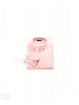 ユニフォーム37 ZK2711-5CB 兼用長袖ニットシャツ(ピンク)