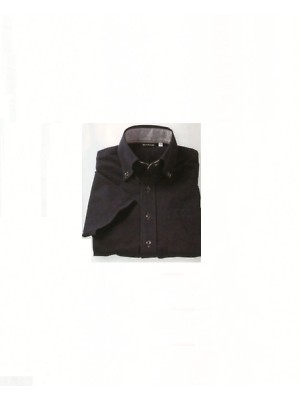 ユニフォーム720 ZK2712-1CB 兼用半袖ニットシャツ(黒)