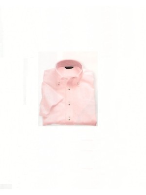 ユニフォーム27 ZK2712-5CB 兼用半袖ニットシャツ(ピンク)