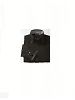 ユニフォーム186 ZK2711-1CB 兼用長袖ニットシャツ(黒)