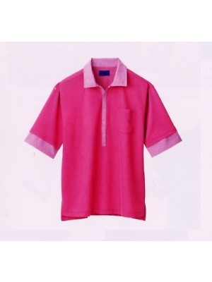 ユニフォーム118 65216 ポロシャツ(ピンク)