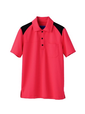 ユニフォーム350 65406 ポロシャツ(ピンク)