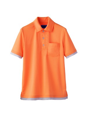 ユニフォーム321 65427 ポロシャツ(オレンジ)