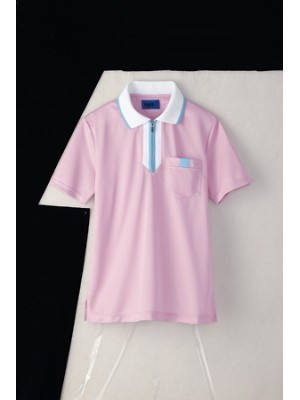 ユニフォーム165 65543 ポロシャツ(ピンク)